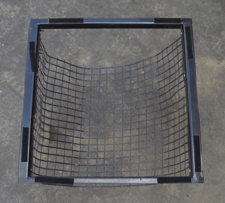 Powder Coated Steel Frame with Geo-Grid Silt Bag
