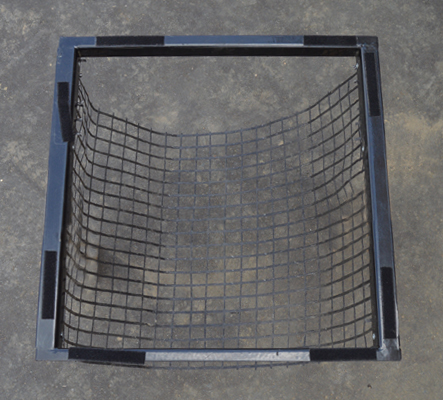 Powder Coated Steel Frame with Geo-Grid Silt Bag